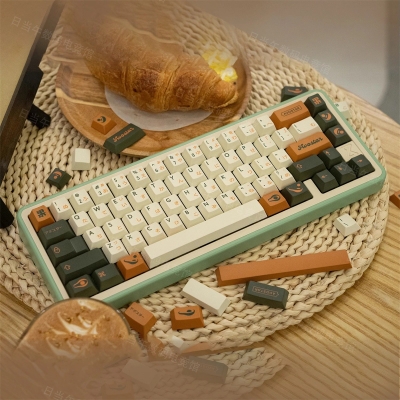 GMK Avocado 104+56 Full PBT Dye-subbed Keycaps Set for Cherry MX Mechanical Gaming Keyboard